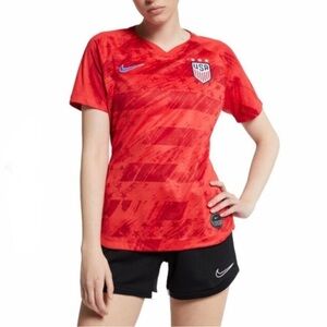 EUC Nike Women's Team USA Red Jersey